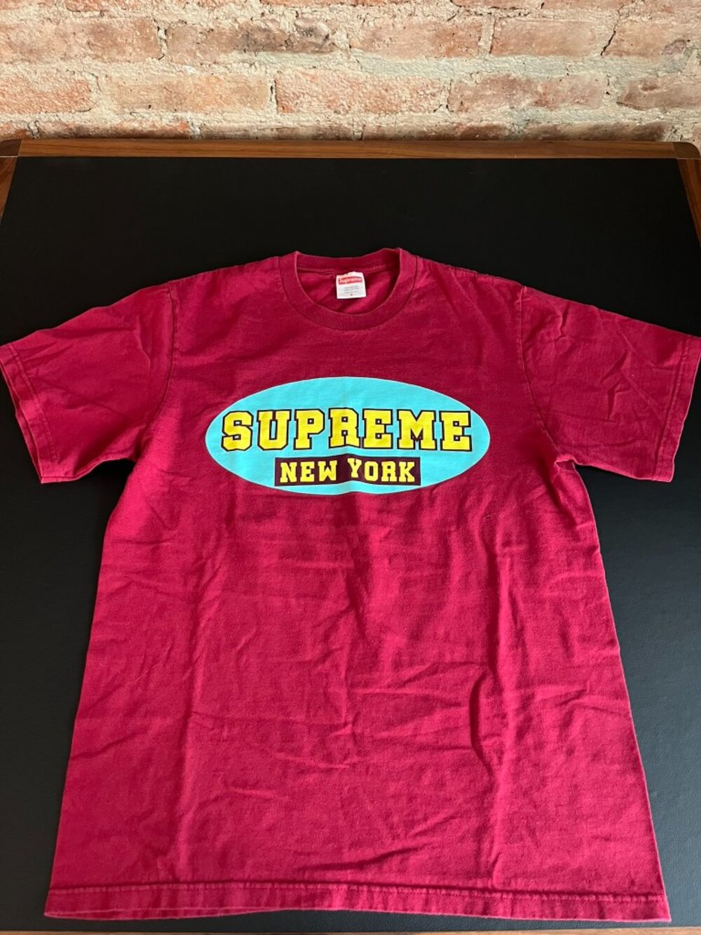 Supreme Classic Graphic Logo Short Sleeve T-Shirt Men's Small
